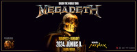 Megadeth ulaznica Budapest 09.06.2024.