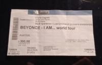 Prodajem ULAZNICU za koncert BEYONCE, I AM... WORL TOUR 26. 4. 2009.