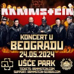 2x ulaznice za Rammstein 24.05.2024 (petak) Ušće Park, Beograd, Srbija