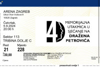 Sjećanje na Dražena Petrovića @ Arena Zagreb