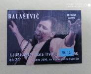 Ulaznica Balašević 1995