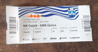 ulaznica N.K.Osijek-N.K.Gorica