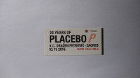 Ulaznica PLACEBO @ KOŠARKAŠKI CENTAR DRAŽEN PETROVIĆ 2016.