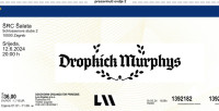 Ulaznica Dropkick Murphys Zagreb 12.6.
