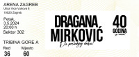 Ulaznice za koncert Dragana Mirković