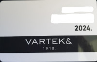 VARTEKS poklon bon 215€