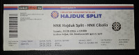HAJDUK- CIBALIA 2016.