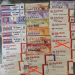 Hajduk Split Karte (različite godine)