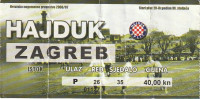 HAJDUK-ZAGREB ISTOK P 2006-2007