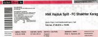 HNK HAJDUK-FC SHAKTAR KARAGNDY 2014