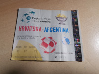Hrvatska - Argentina / Davis Cup ulaznica