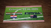 Hrvatska - Australija ulaznica 22.06.2006.