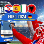 10 ULAZNICA HRVATSKA: Španjolska, Albanija, Italija EURO 2024 CAT.1