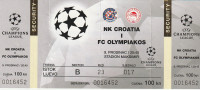 NK CROATIA-FC OLYMPIAKOS CHAMPIONS LEAGUE