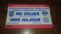 Osijek - Hajduk ulaznica 12.05.2004.