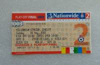 Play-Off Final 2003 Cardiff - Division 2 - Sheffield United - Wolverha