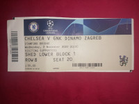 ULAZNICA DINAMO-CHELSA