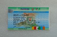 Ulaznica Euro 2004 - Kvalifikacije WALEES-FINLAND - Stadion Cardiff