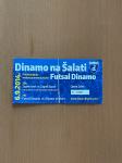 Ulaznica Futsal Dinamo - Dinamo na Šalati 6.9.2014.