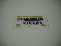 Ulaznica Hajduk - Dinamo / kup 1999-2000