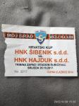 ulaznica HNK Šibenik - HNK Hajduk
