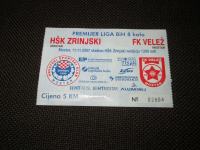 Ulaznica : HŠK Zrinjski - FK Velež - 2007