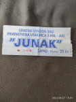 ulaznica NK Junak