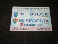 Ulaznica - NK Osijek - NK Segesta Sisak