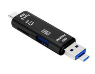 Adapter OTG Type-C na USB & micro, USB +čitač SD memorijskih kartica