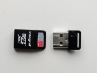 Čitač kartica USB mini verzija s poklopčićem!Za micro SD