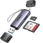 Čitač SD kartica 2-in-1 USB C USB A Čitač mikro SD kartica SD3.0 račun