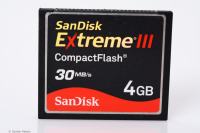 Compact flash Sandisc Extreme III 4 GB  CF