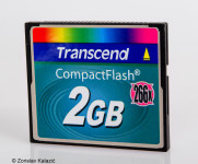 Compact flash Transcend 2 GB