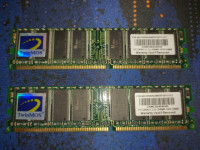 Memorija 2x256MB PC3200