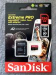Micro SD card San Disk Extreme PRO 256 GB