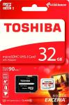 Micro sd Toshiba 32GB novo