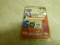 MINI SD KARTICA 512 MB SA ADAPTEROM   80 x TRANSCEND