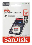 SanDisk MicroSDXC 256GB memorijska kartica UHS-I 150MB/s A1
