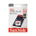 SANDISK MicroSDXC UHS-I 140MB/s 128GB memorijska kartica