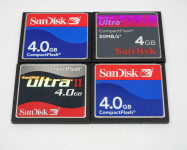 SunDisk CompactFlash memorijske kartice