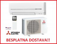 Klima uređaji MITSUBISHI inverter - Besplatna DOSTAVA!