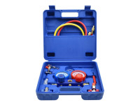 Manometar sa armaturom za ispitivanje klima uređaja +2 auto ventila