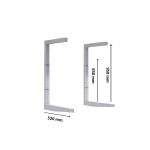 VECAMCO Nosač stropni VST80 teleskopski H-650-950 / L-520