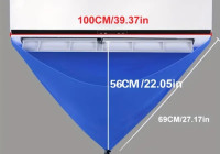 Klima zastitna navlaka ciscenje unutarnja jedinica