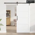 Unutarnja vrata 93 x 202 cm Šperploča Bijela - Bijela 93 x 202 cm