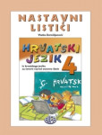 HRVATSKI JEZIK 4 : nastavni listići za 4. razred