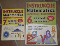 Instrukcije matematika 6. i 7. razred – zbirke zadataka