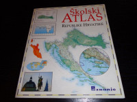 ŠKOLSKI ATLAS REPUBLIKE HRVATSKE - Atlas za 8. razred osnovne škole