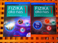 FIZIKA OKO NAS 1 udžbenik + zbirka za dataka iz fizike GIMNAZIJA