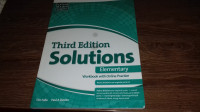 Third Edition Solutions Oxford workbook - 2019. godina